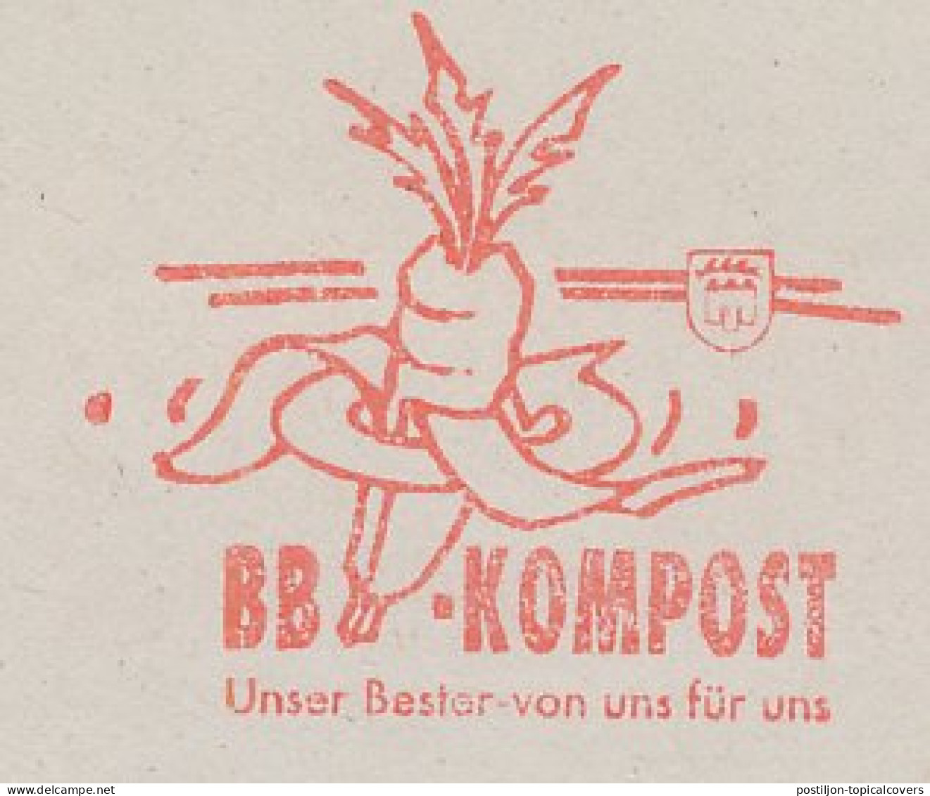 Meter Cut Germany 1995 Carrot - Compost - Landwirtschaft