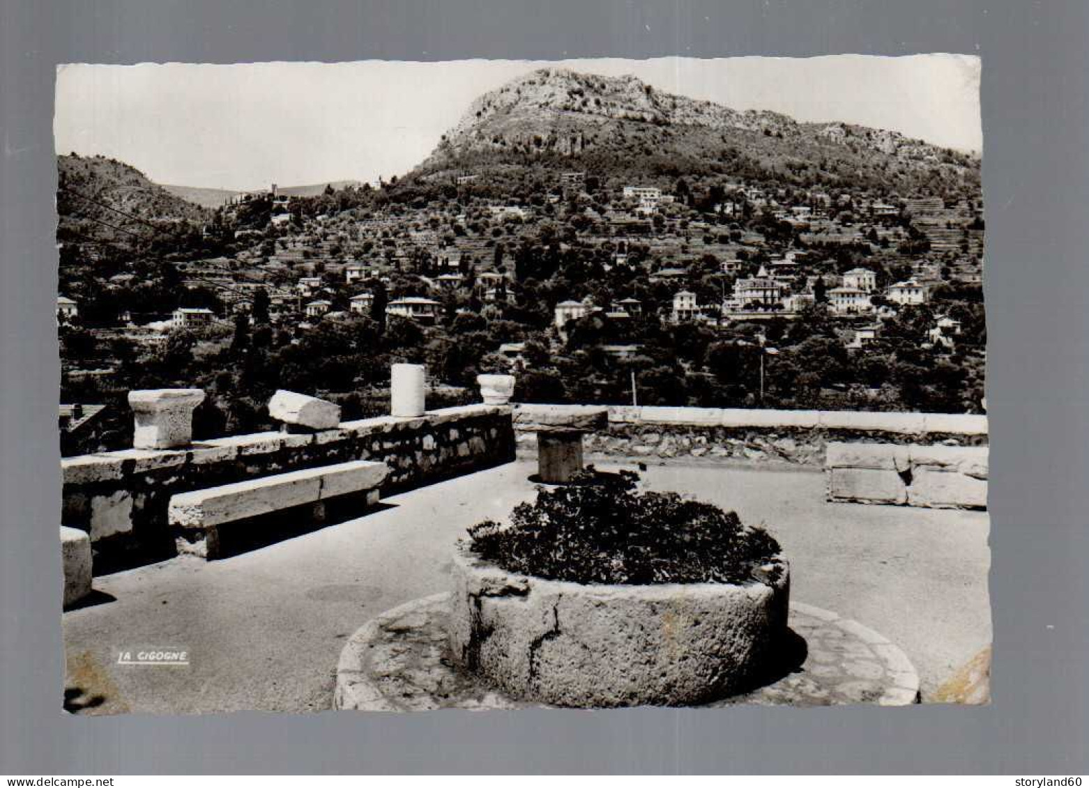 Vence Vue Sur Les Baous Prise De La Terrasse - Vence