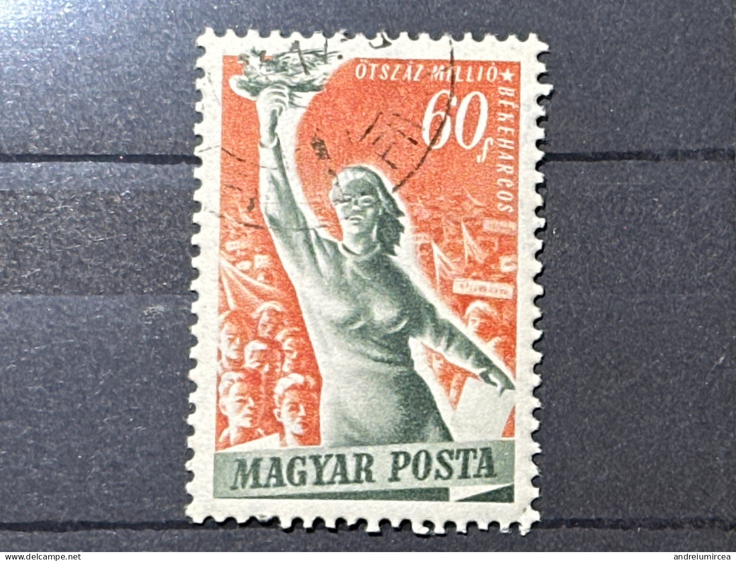 1950  Hungary Mi 1140 - Used Stamps