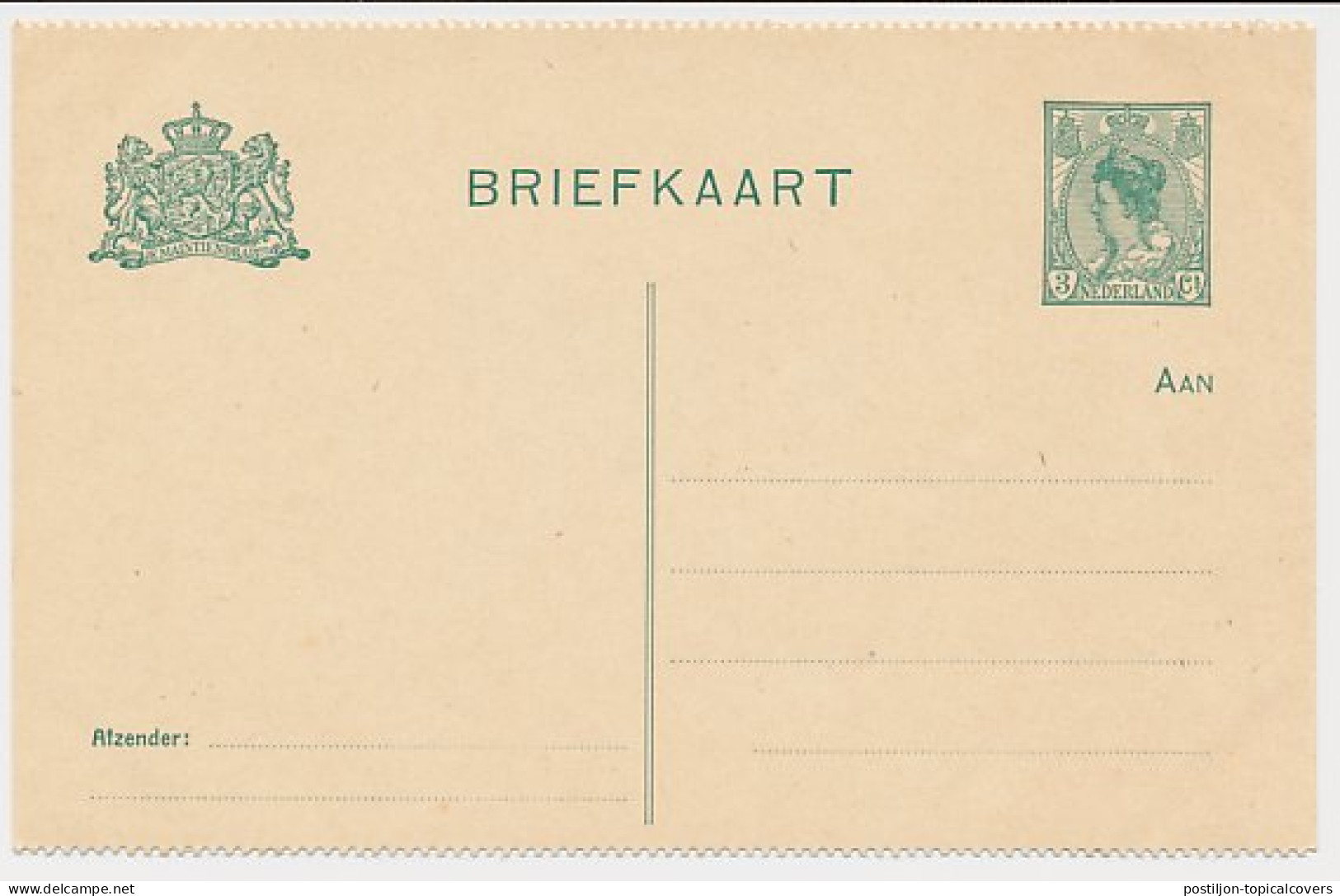 Briefkaart G. 99 B I - Entiers Postaux