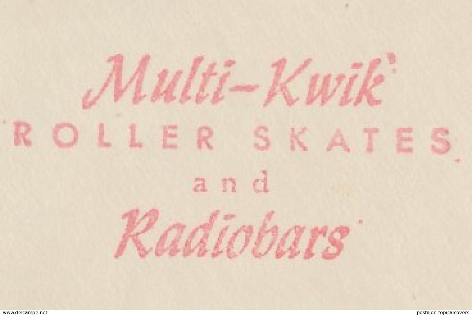 Meter Top Cut USA (1941) Roller Skates - Radiobars - Autres & Non Classés