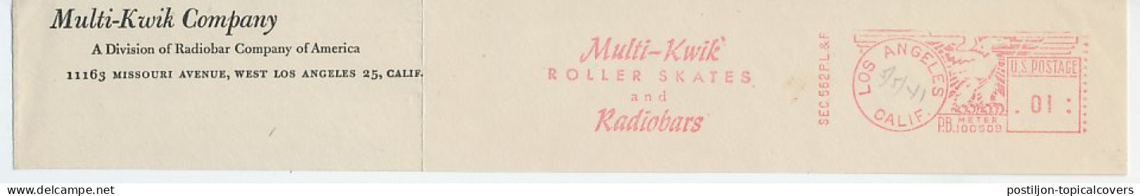 Meter Top Cut USA (1941) Roller Skates - Radiobars - Autres & Non Classés