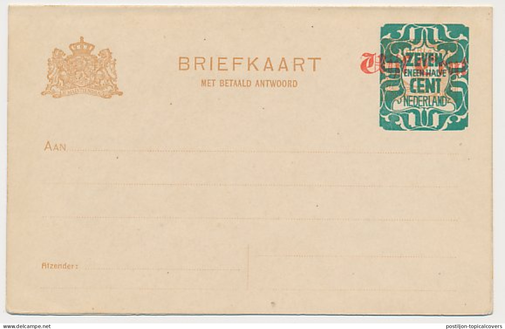 Briefkaart G. 177 II - Entiers Postaux