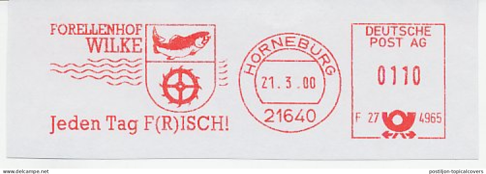 Meter Cut Germany 2000 Fish - Trout - Fische
