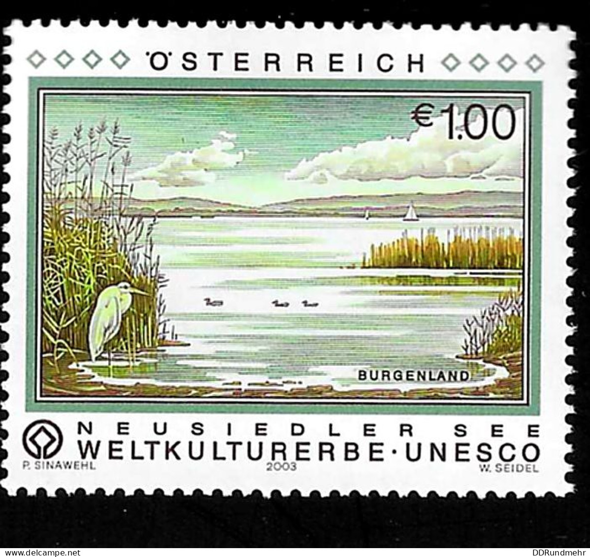 2003 Neusiedler See Michel AT 2437 Stamp Number AT 1928 Yvert Et Tellier AT 2269 Stanley Gibbons AT 2691 Xx MNH - Nuevos