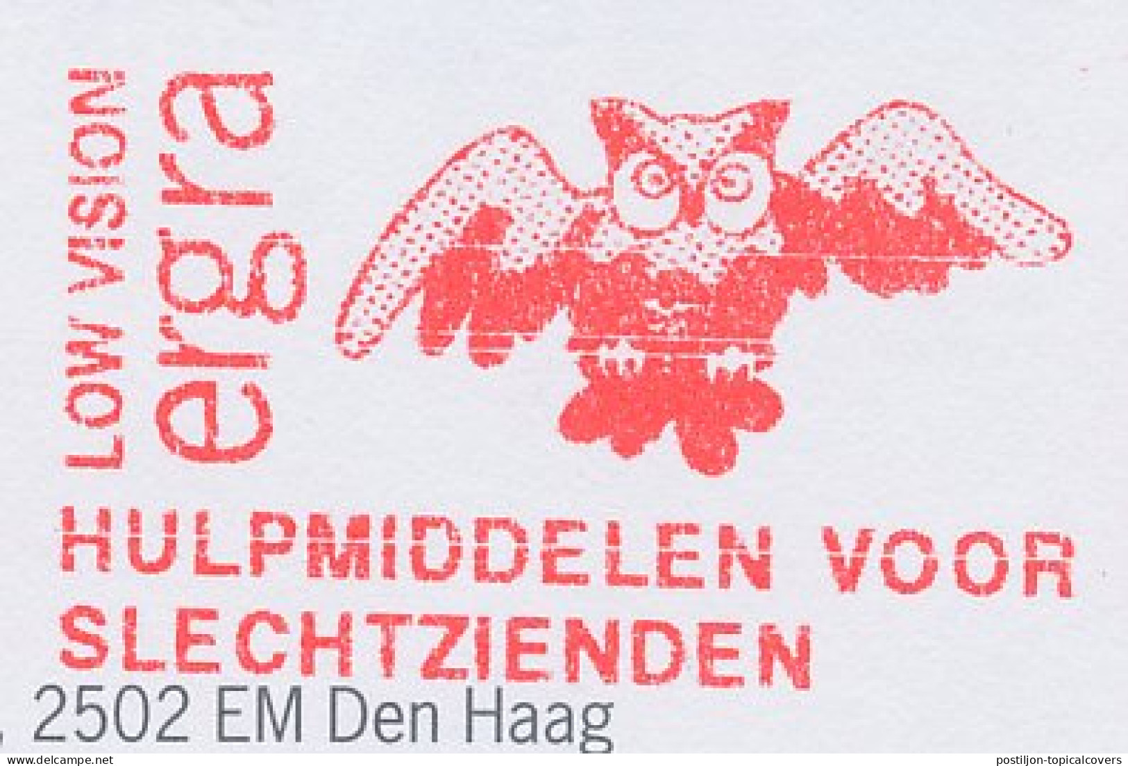 Meter Top Cut Netherlands 2005 - Euro Cents Bird - Owl  - Sonstige & Ohne Zuordnung