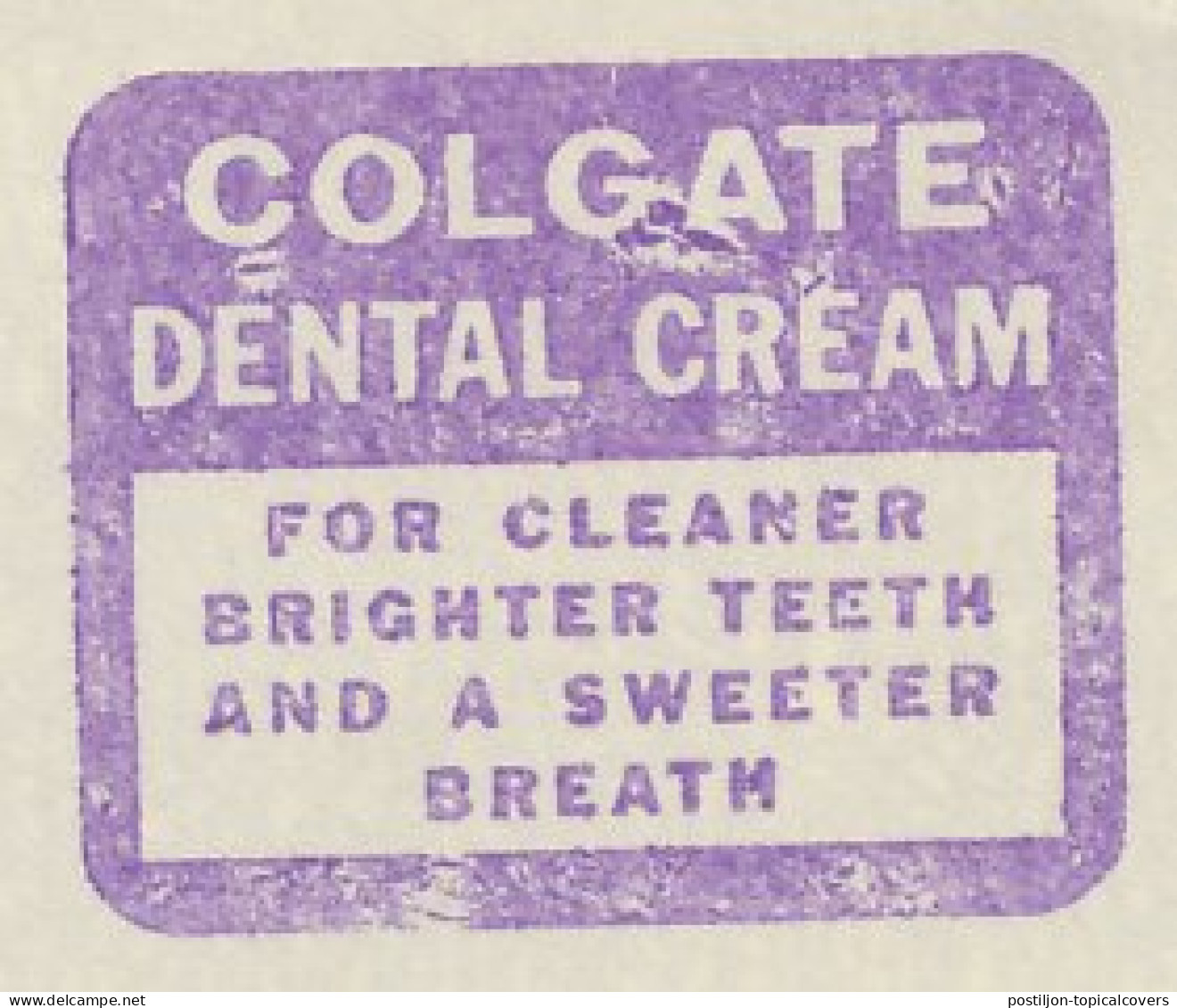 Meter Cut USA 1939 Dental Cream - Colgate - Medizin