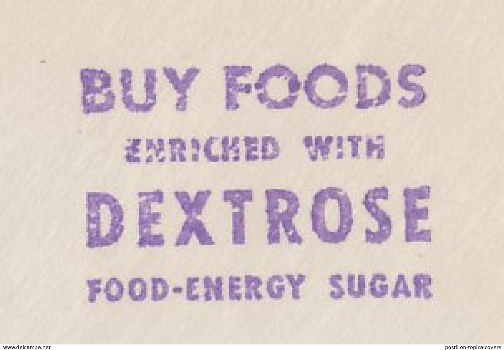 Meter Top Cut USA 1942 Dextrose - Food Energy Sugar - Ernährung