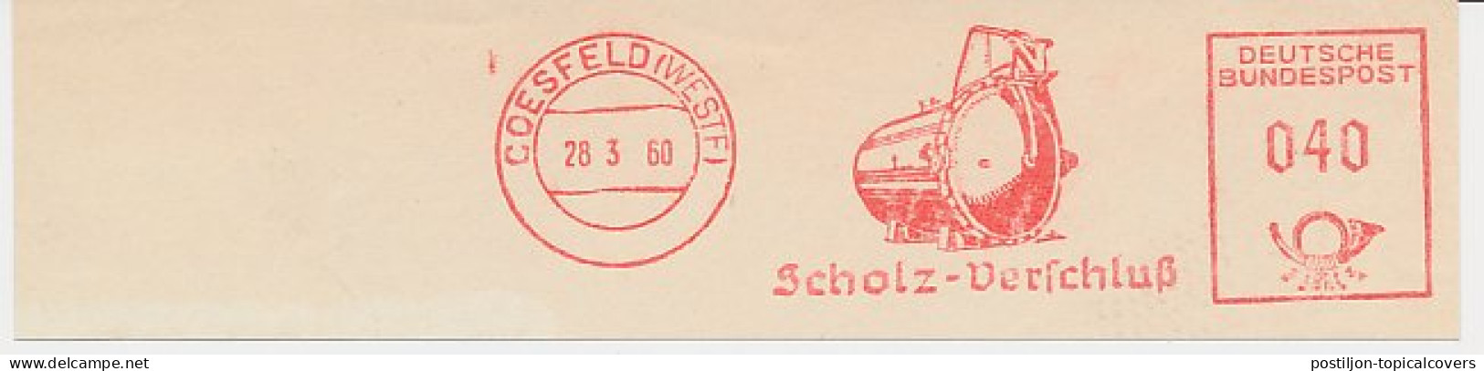 Meter Cut Germany 1960 Shutter - Autoclaves - Altri & Non Classificati