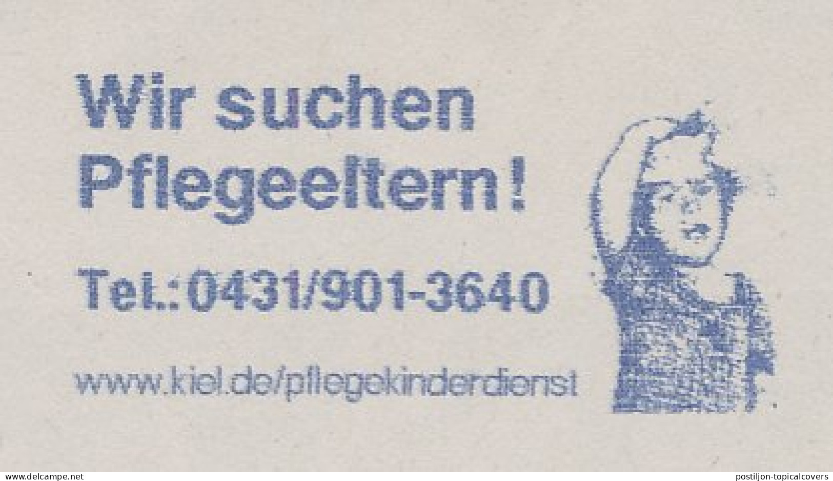 Meter Cut Germany 2009 Looking For Foster Parents - Other & Unclassified