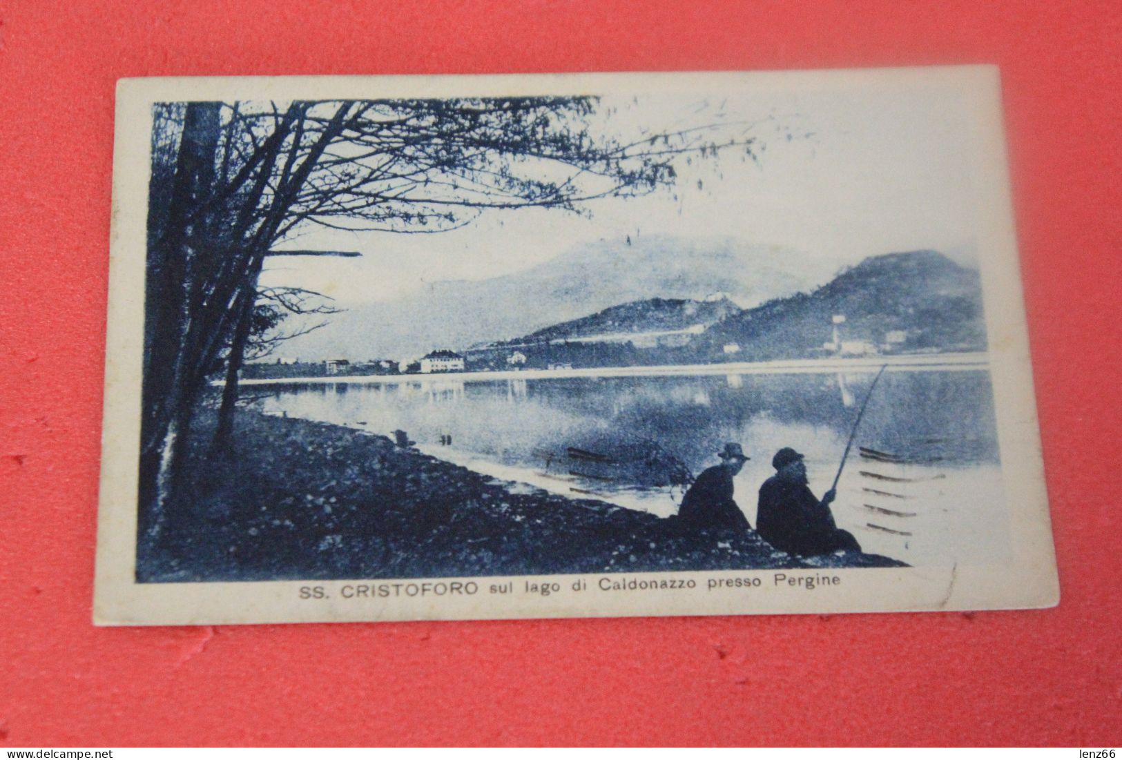 Trento SS. Cristoforo Lago Caldonazzo Presso Pergine 1924 Animata Non Comune++++++ - Trento