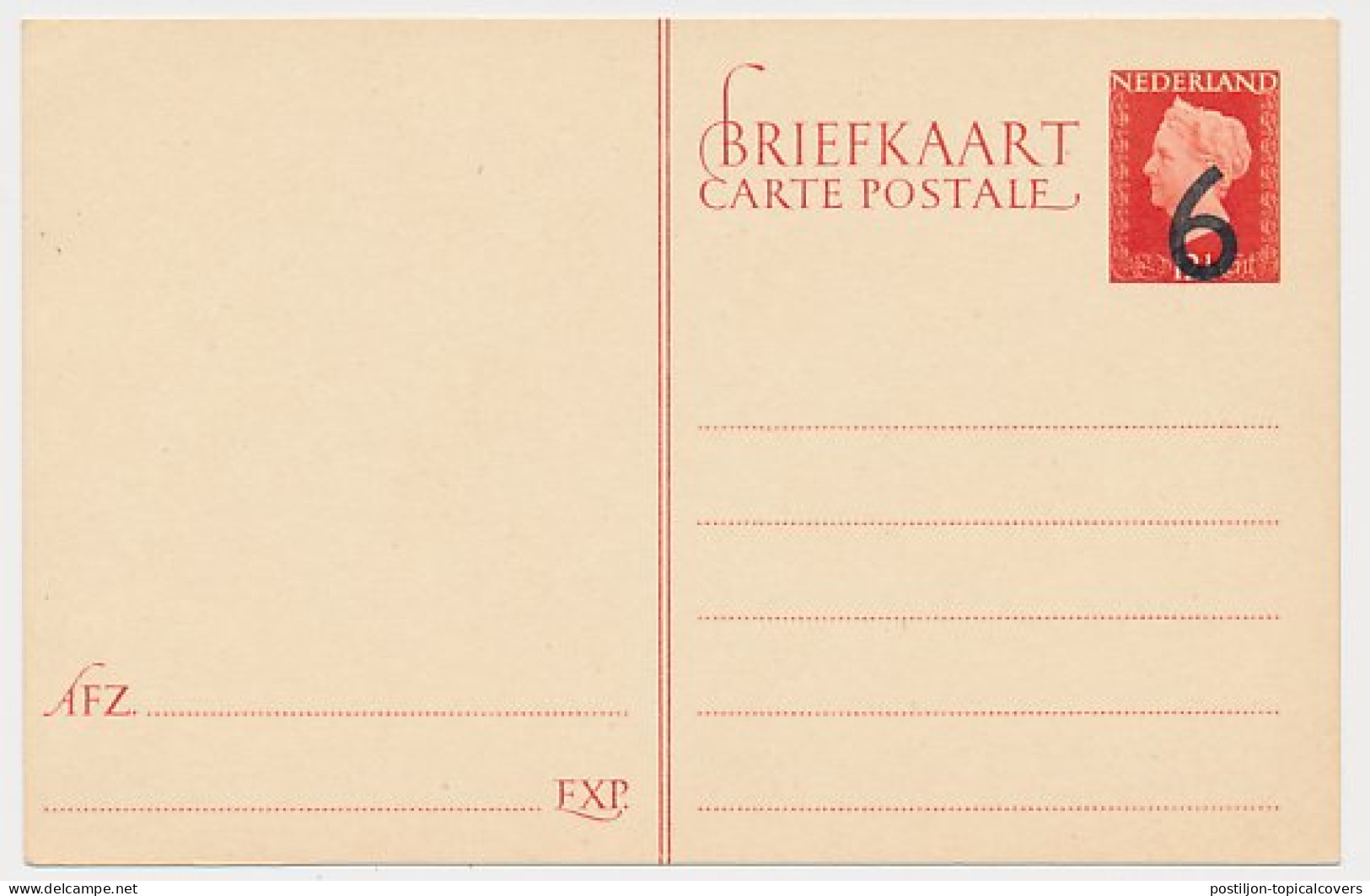 Briefkaart G. 308 A - Interi Postali