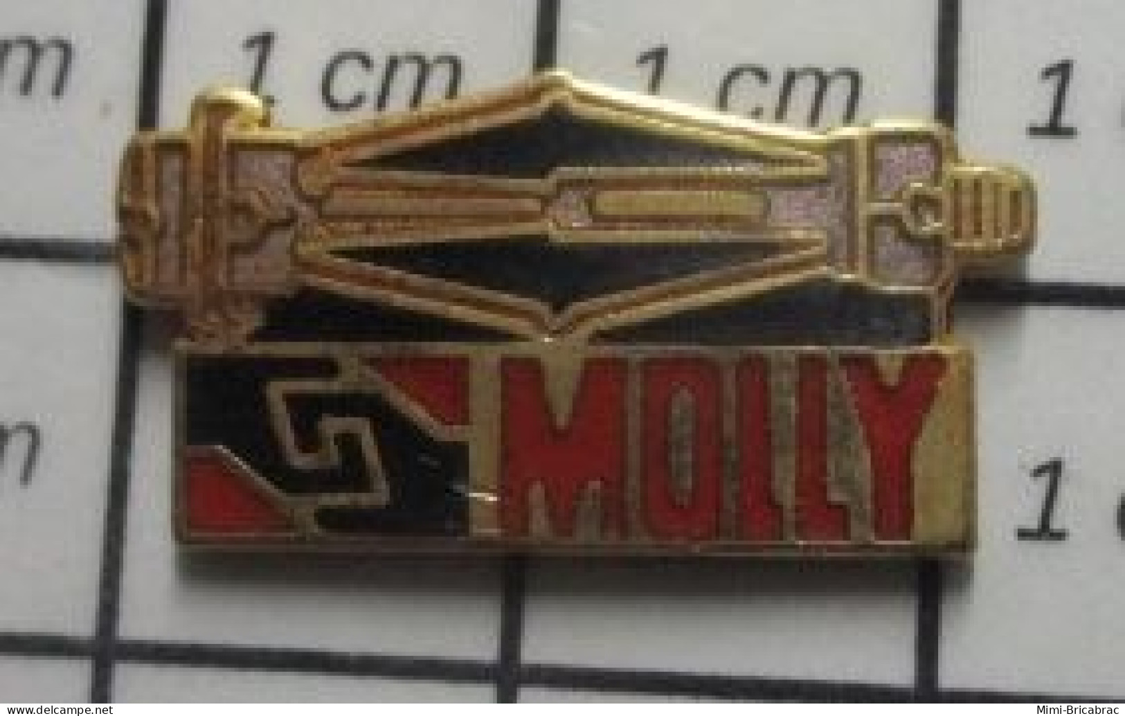 1718B Pin's Pins : BEAU ET RARE / MARQUES / CHEVILLE MOLLY - Trademarks