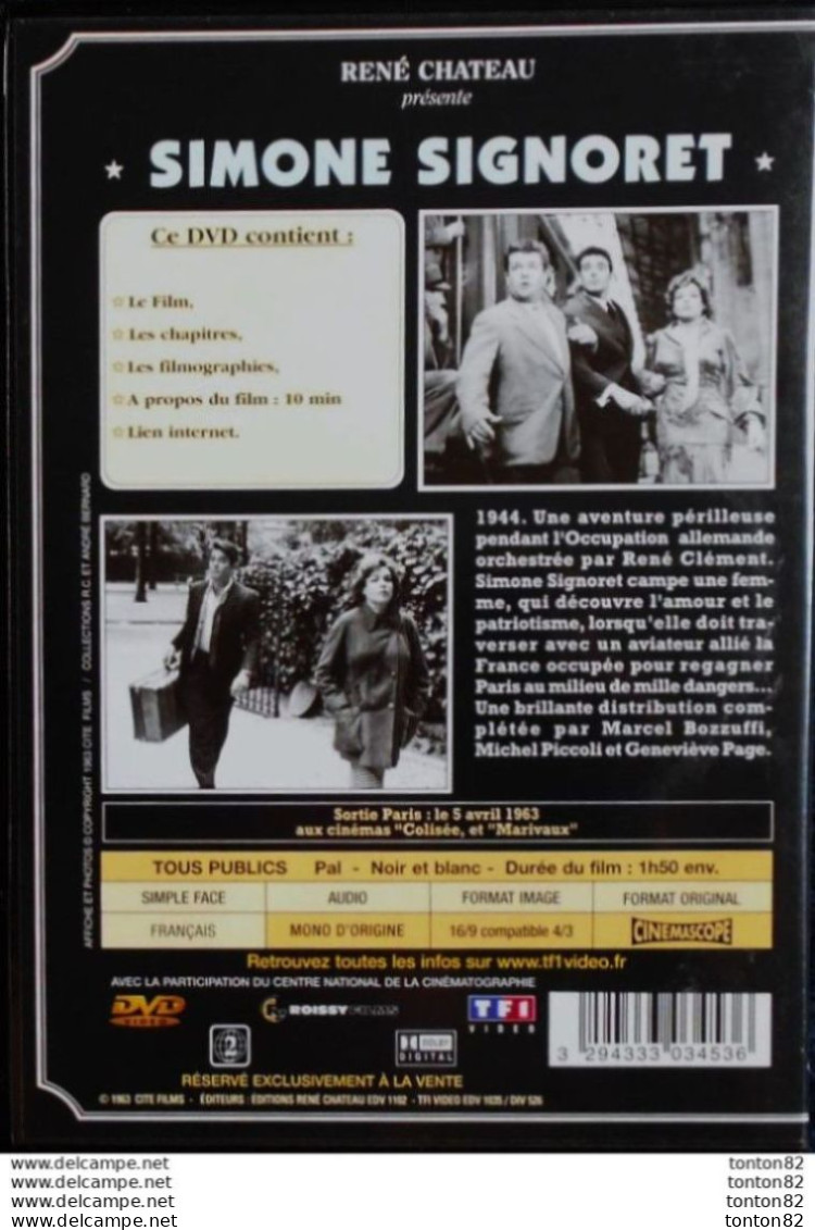 Le Jour Et L'heure - Simone Signoret - Stuart Whitman - Film De René Clément . - Drama