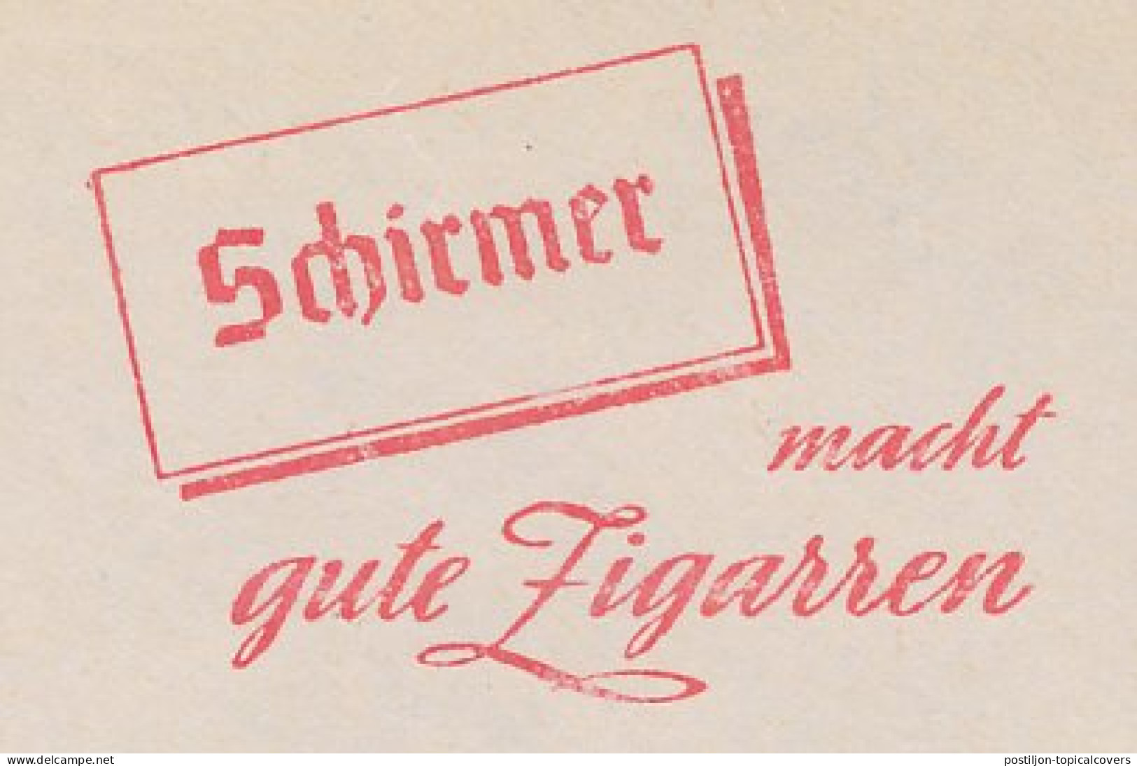 Meter Cut Germany 1960 Cigar - Schirmer - Tabak