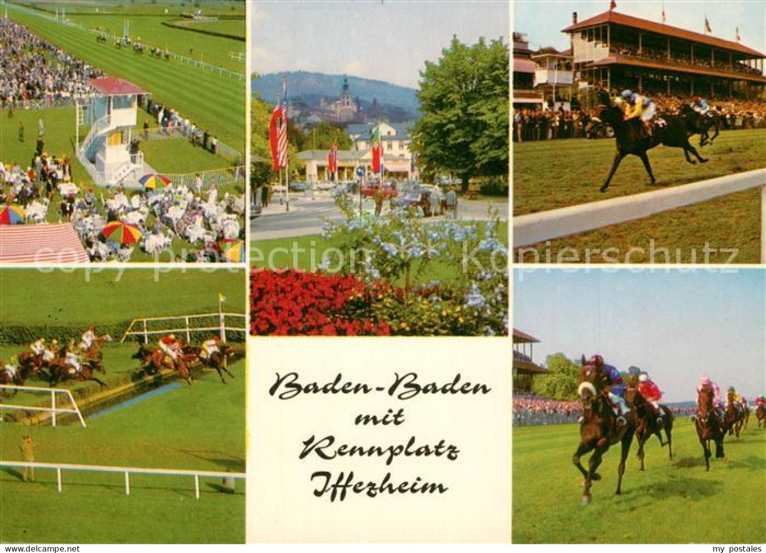 73549957 Baden-Baden Rennplatz Iffezheim Teilansichten Baden-Baden - Baden-Baden