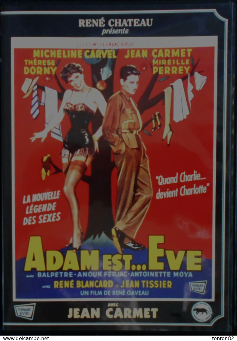 Adam Est ... Eve - Jean Carmet - Jean Tissier - Micheline Carvel . - Comédie