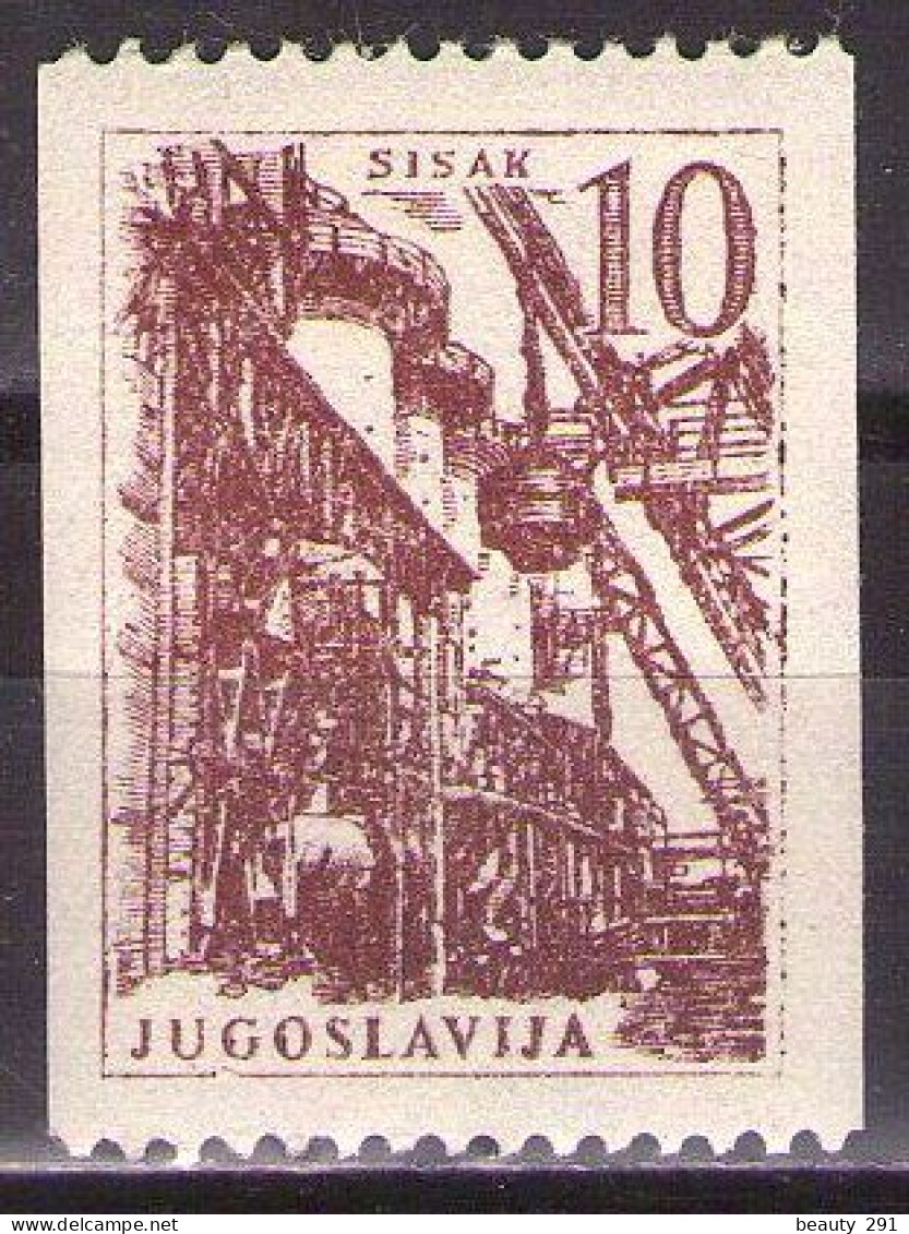 Yugoslavia 1961 - Industry And Architecture Coil Stamps - Mi 941 - MNH**VF - Unused Stamps