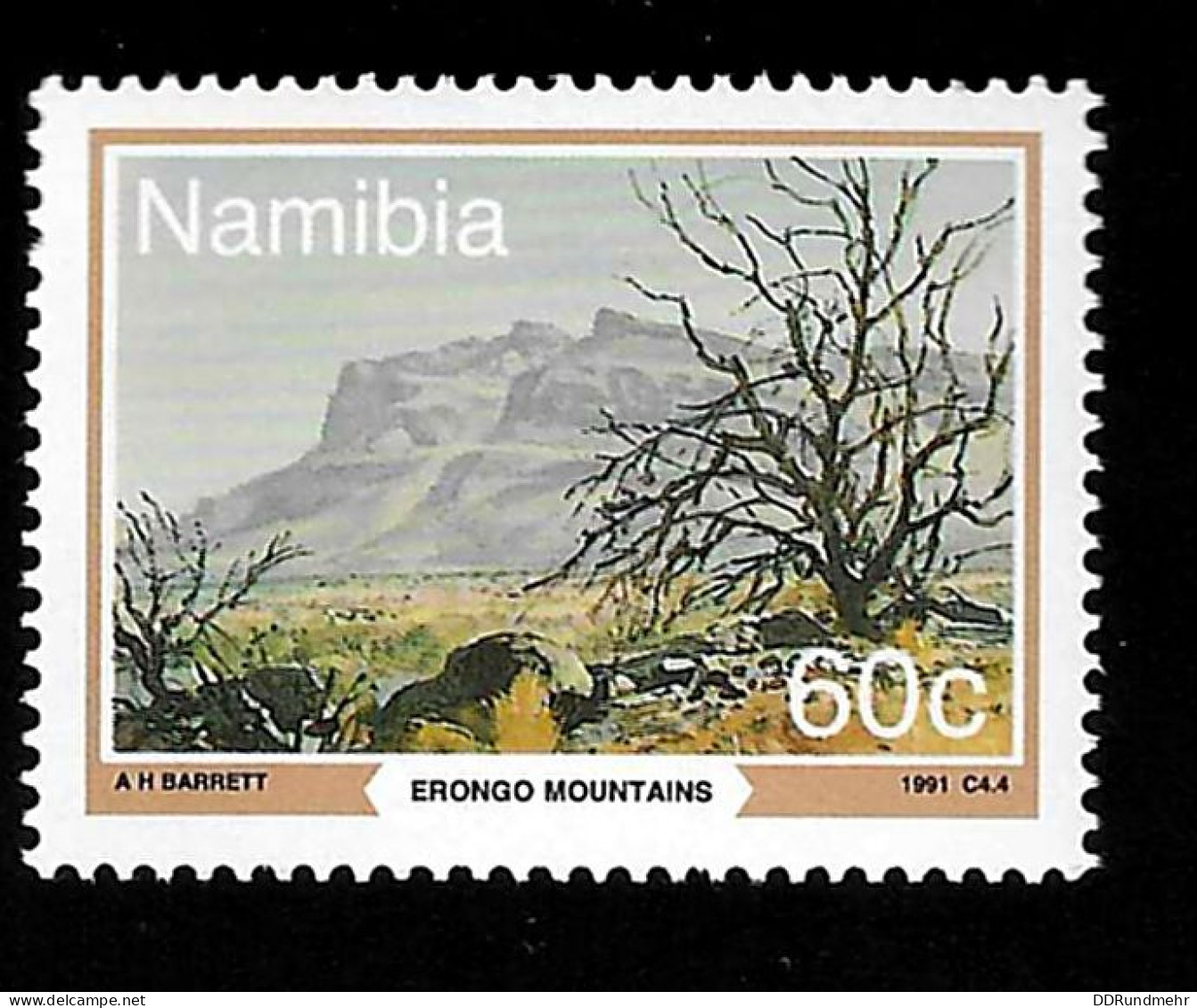 1991 Erongo Michel NA 710 Stamp Number NA 701 Yvert Et Tellier NA 666 Stanley Gibbons NA 579 Xx MNH - Namibie (1990- ...)