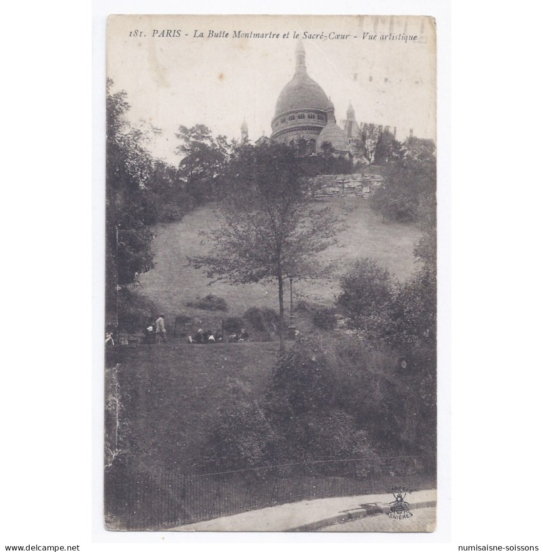 75 - PARIS - La Butte  Montmartre Et Le Sacré Coeur - Sacré Coeur