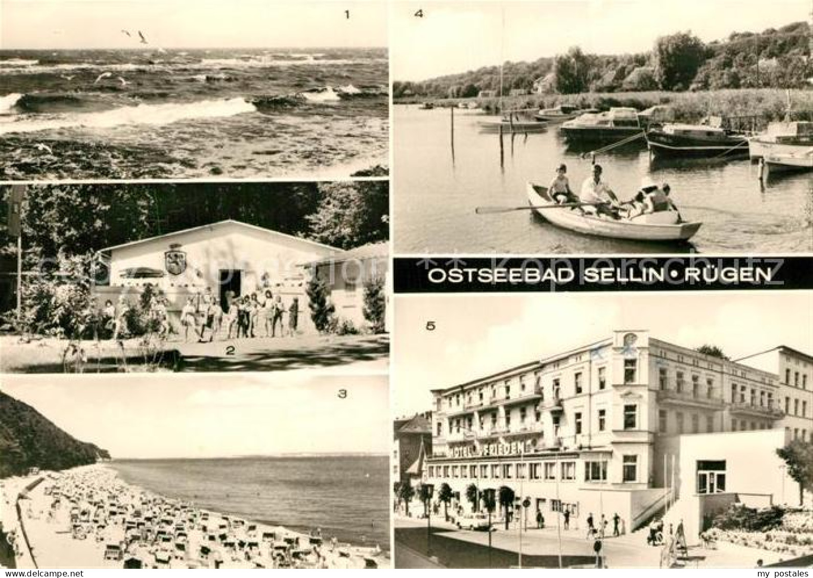 73549832 Sellin Ruegen Strand Ferienlager Otto Buchwitz Selliner See Reisebuero  - Other & Unclassified