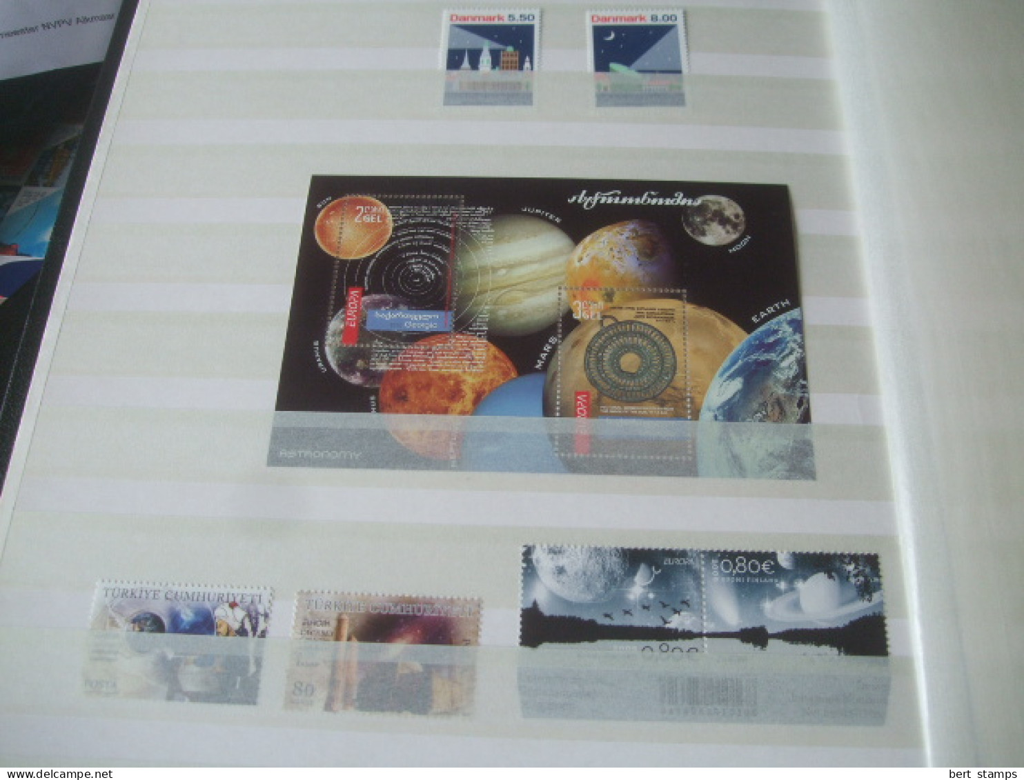 Collectiuon Europe CEPT 2009 MNH stamps and sheets.