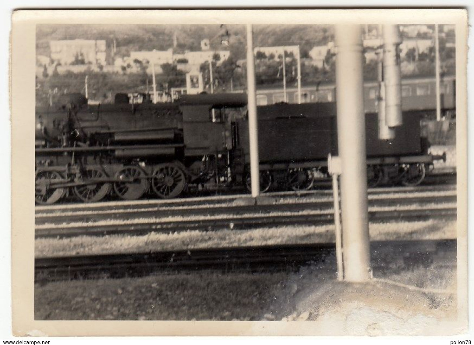 FOTOGRAFIA - STAZIONE - FERROVIA - TRENI - Formato Cm. 12,5 X 9 Circa - Vedi Retro - Trains