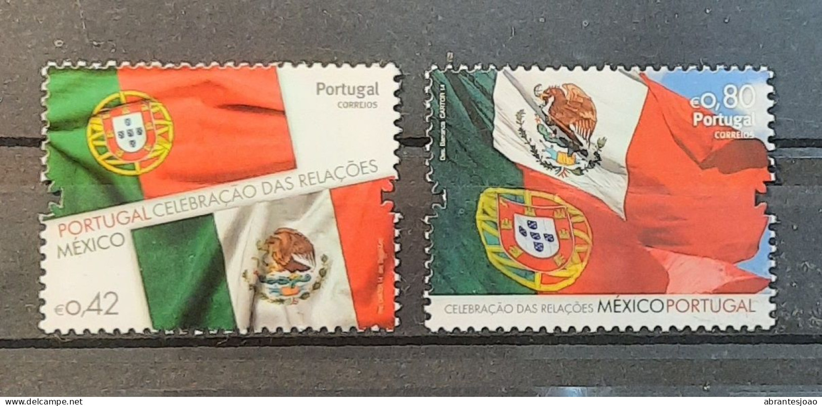 2014 - Portugal - Celebrating Relationship With Mexico - MNH - 2 Stamps - Unused Stamps