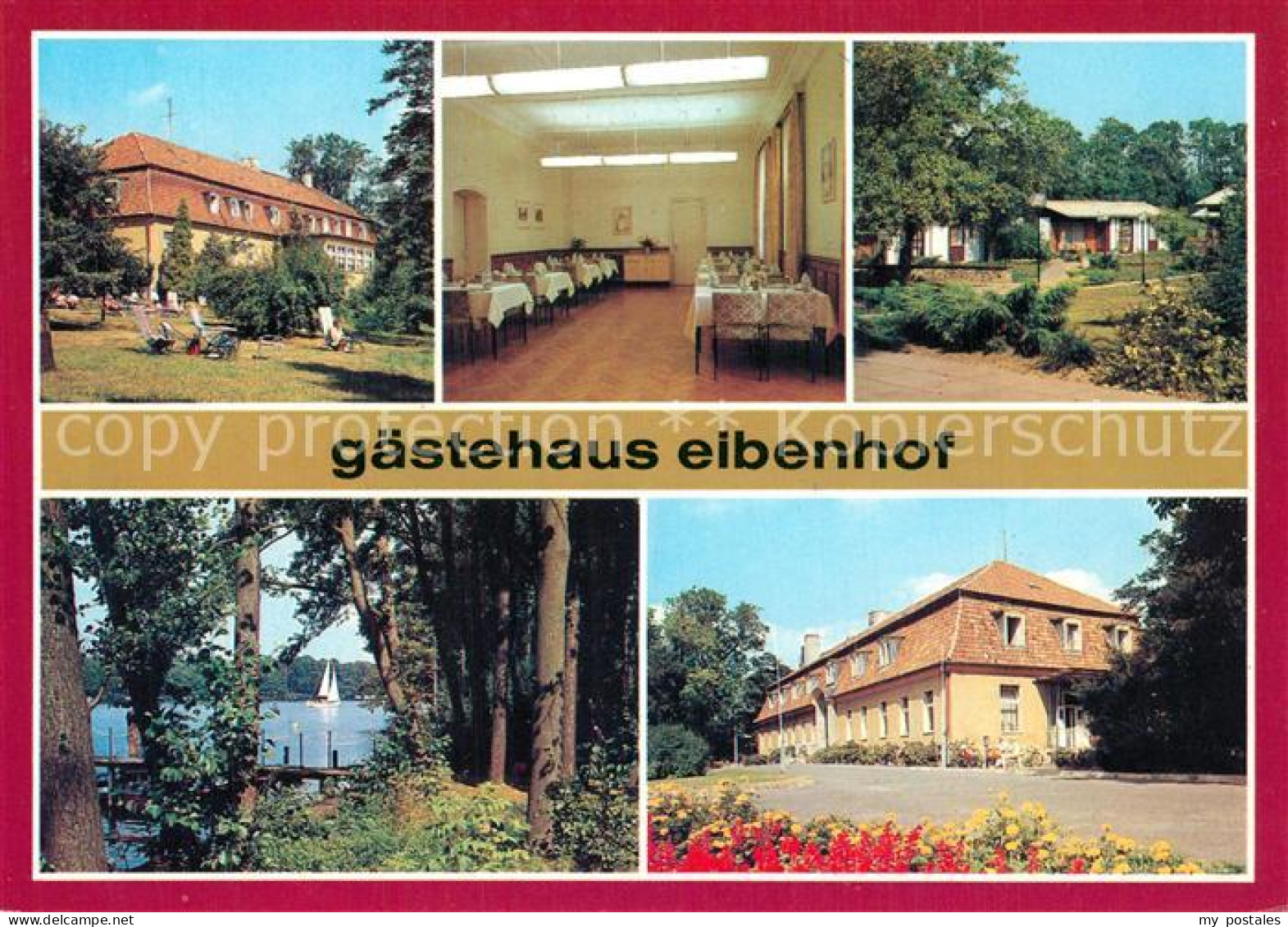 73547519 Bad Saarow-Pieskow Gaestehaus Eibenhof Praesidium Des Kulturbundes Der  - Bad Saarow