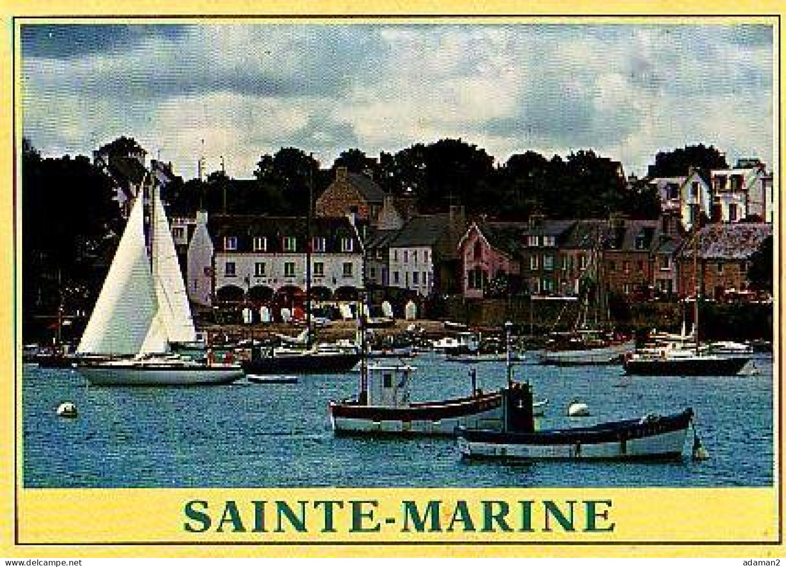 Bénodet   G7          Sainte Marine. Le Port Et L'estuaire De L'Odet - Bénodet