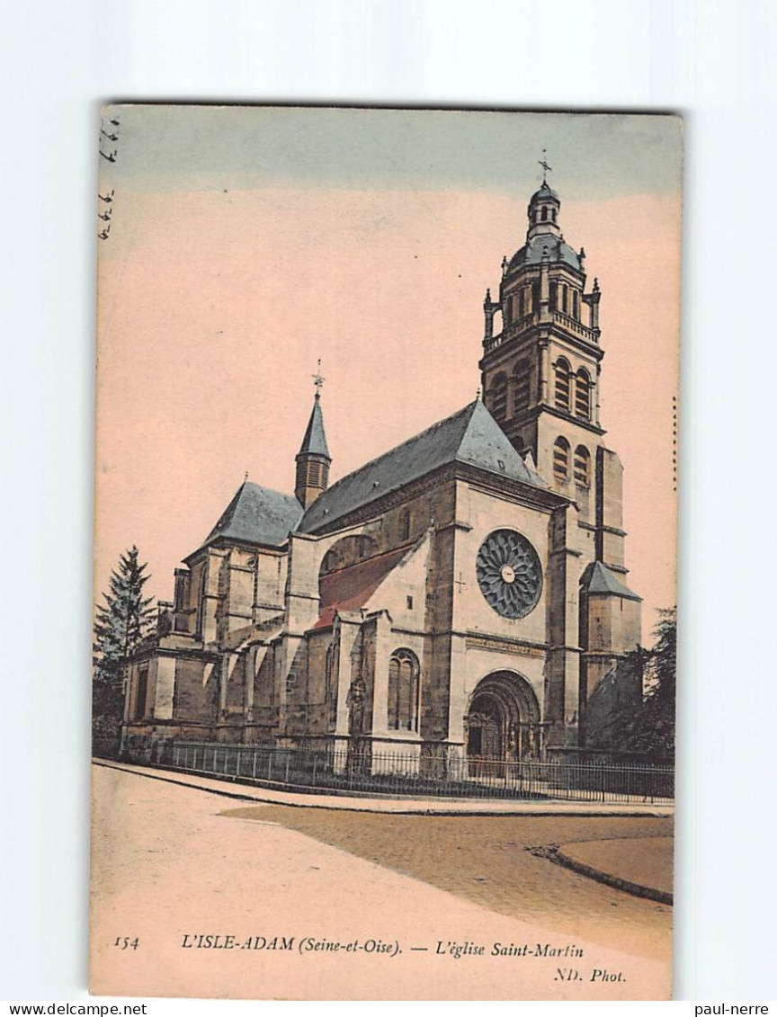 L'ISLE ADAM : L'Eglise Saint-Martin - état - L'Isle Adam