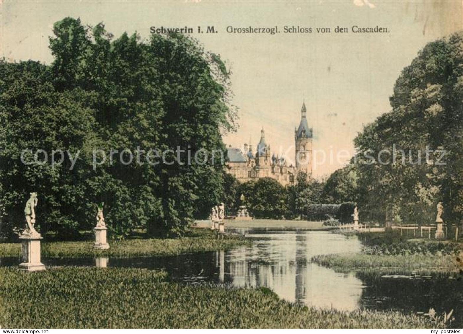 73546922 Schwerin Mecklenburg Grossherzogliches Schloss Cascaden Schwerin Meckle - Schwerin