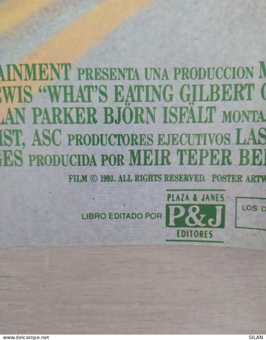 Cartel Original D Cine Del Estreno A Quién Ama Gilbert Grape Johnny Depp 1993 Affiche Originale Du Film Pour La Première - Other Formats