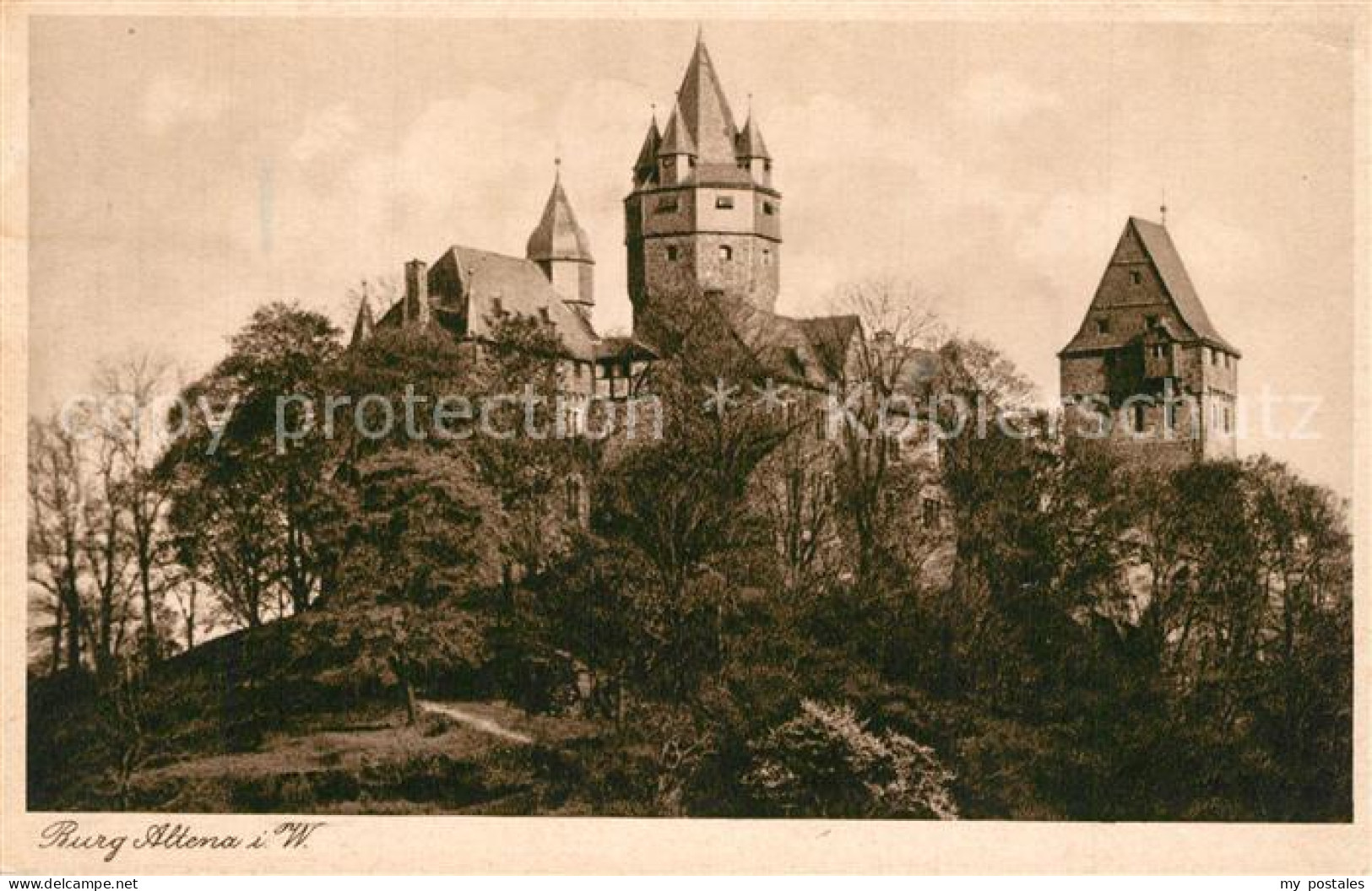 73546444 Altena Lenne Burg Altena Lenne - Altena