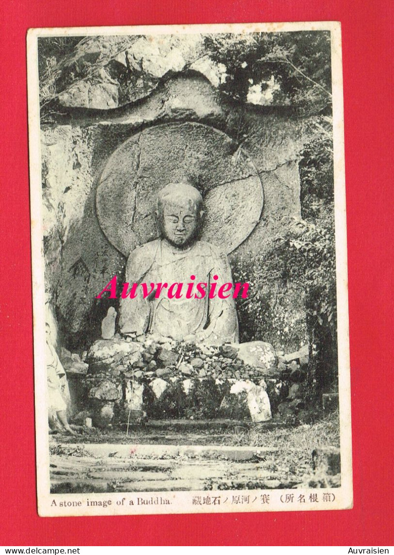 Asie ... A Stone Image Of A Buddha Bouddha - Andere & Zonder Classificatie