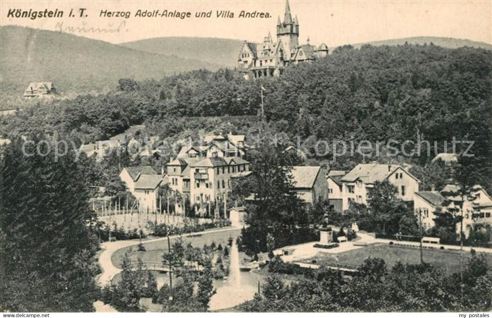 73546211 Koenigstein Taunus Herzog Adolf Anlage Villa Andrea Koenigstein Taunus - Koenigstein