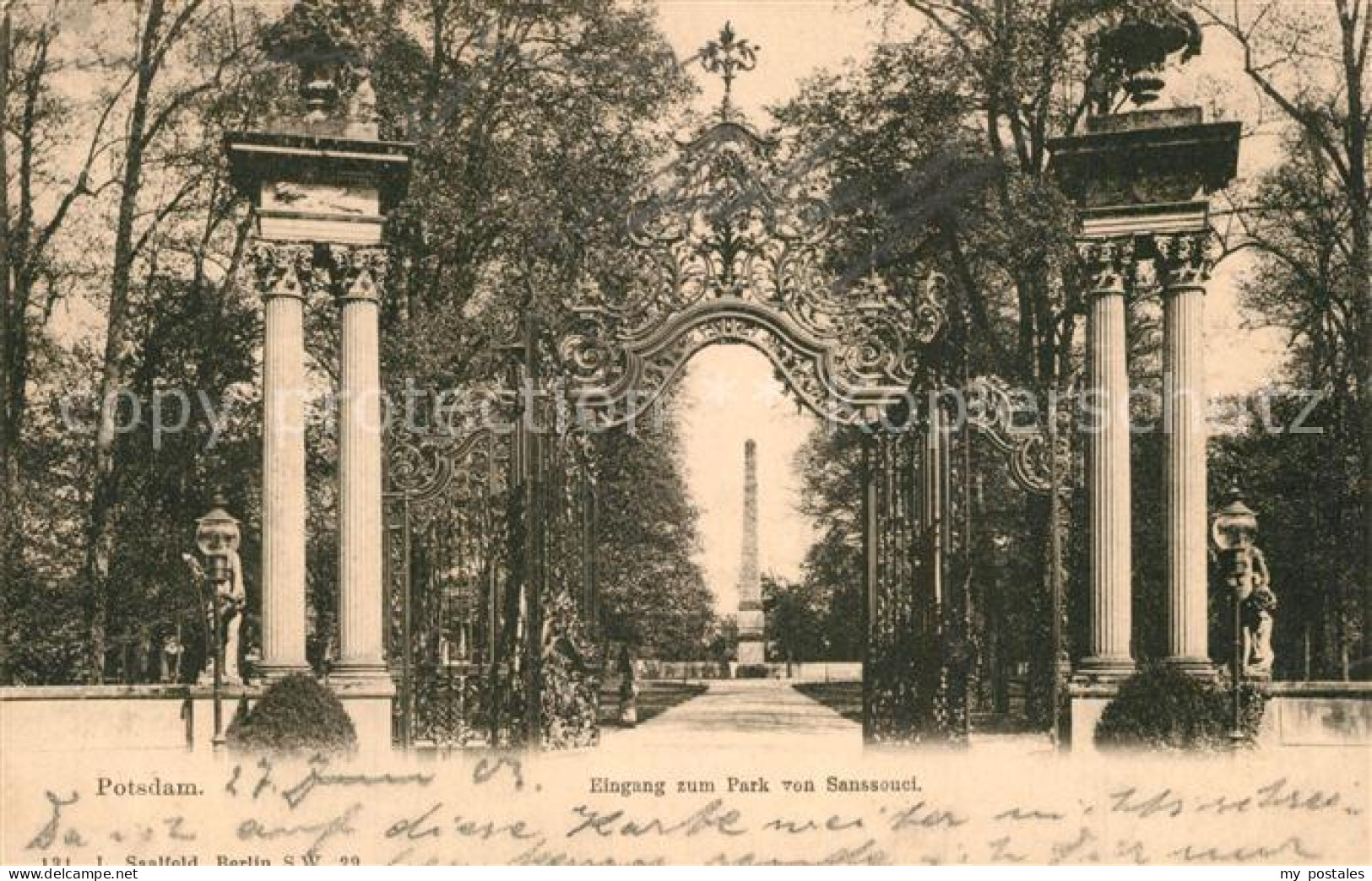 73546181 Potsdam Eingang Park Sanssouci Potsdam - Potsdam