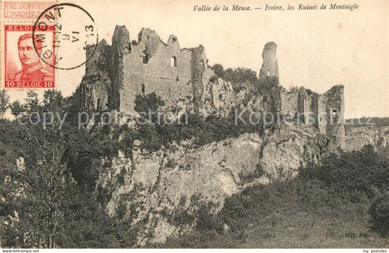 73545660 Agimont Vallee De La Meuse Ivoire Les Ruines De Montaigle  - Sonstige & Ohne Zuordnung