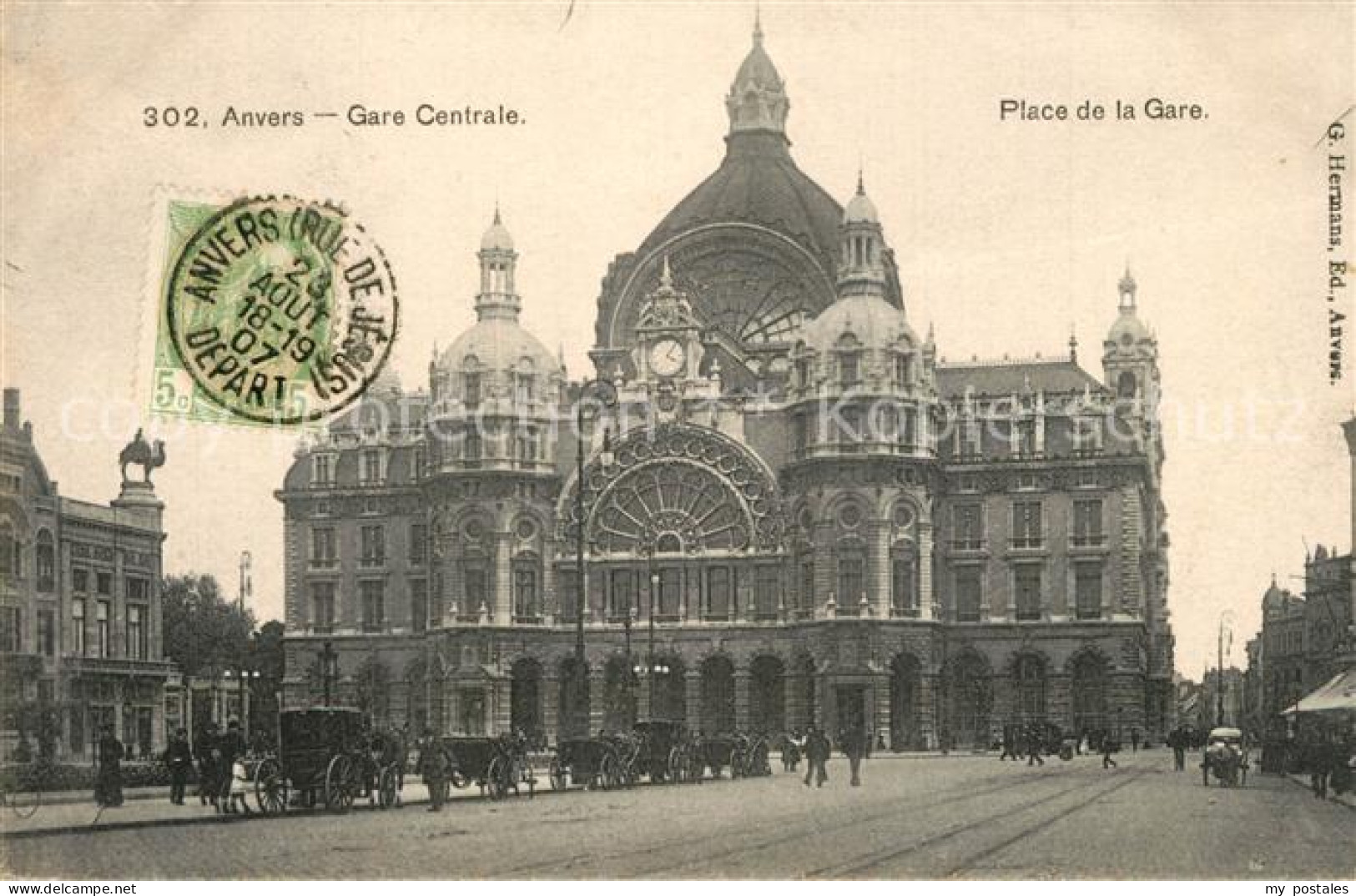 73545659 Anvers Antwerpen Gare Centrale Place De Gare Anvers Antwerpen - Antwerpen