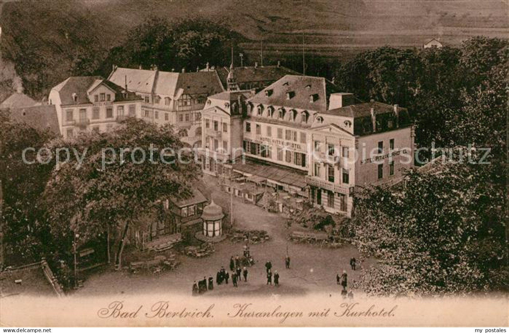 73545500 Bad Bertrich Kuranlagen Kurhotel Bad Bertrich - Bad Bertrich