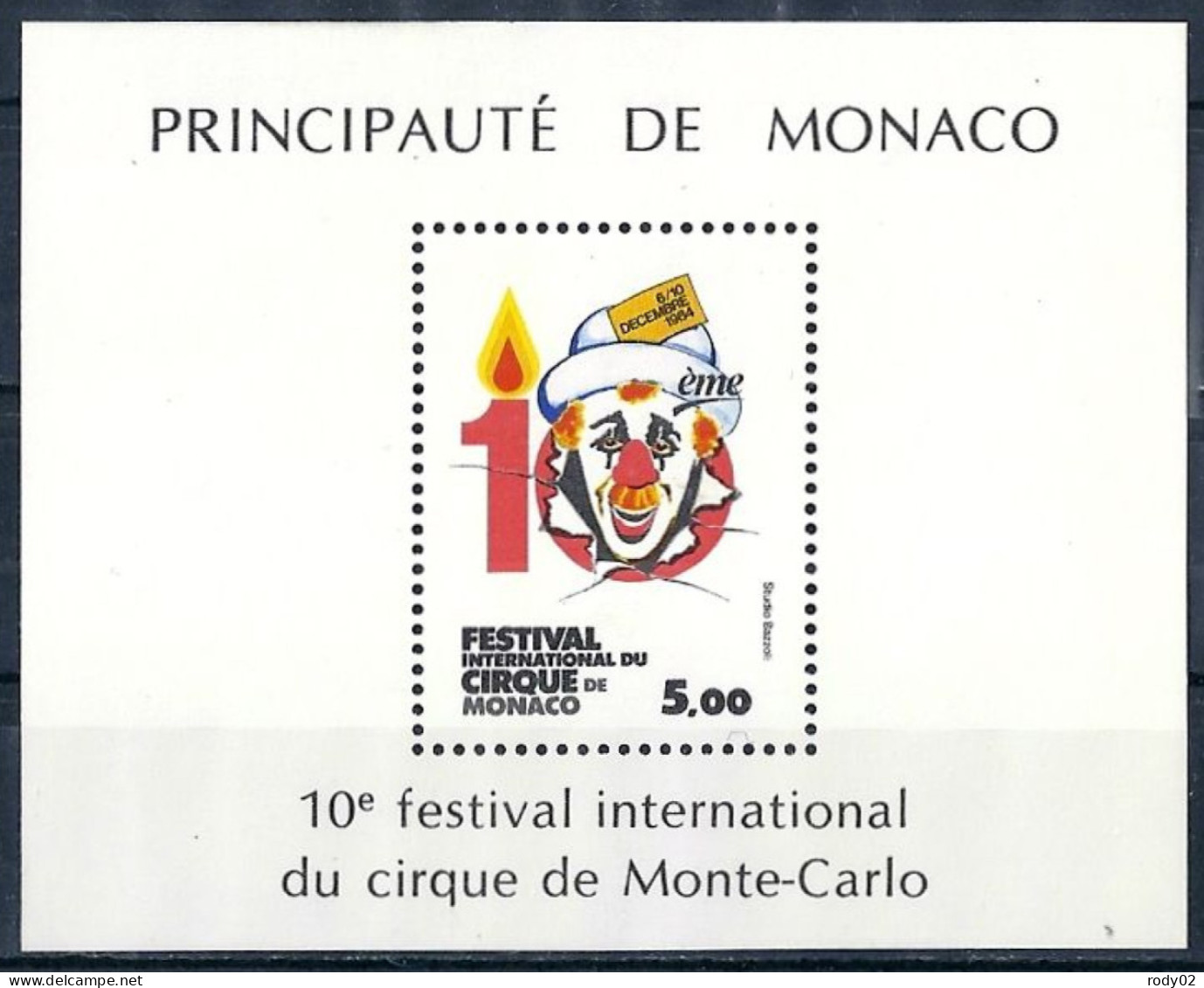 MONACO - CIRQUE - BF 29 - NEUF** MNH - Blocs