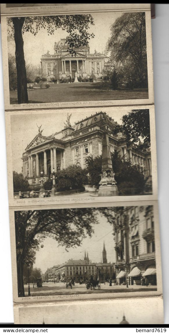 Allemagne -  Wiesbaden - Carnet 20 Cartes - Wiesbaden