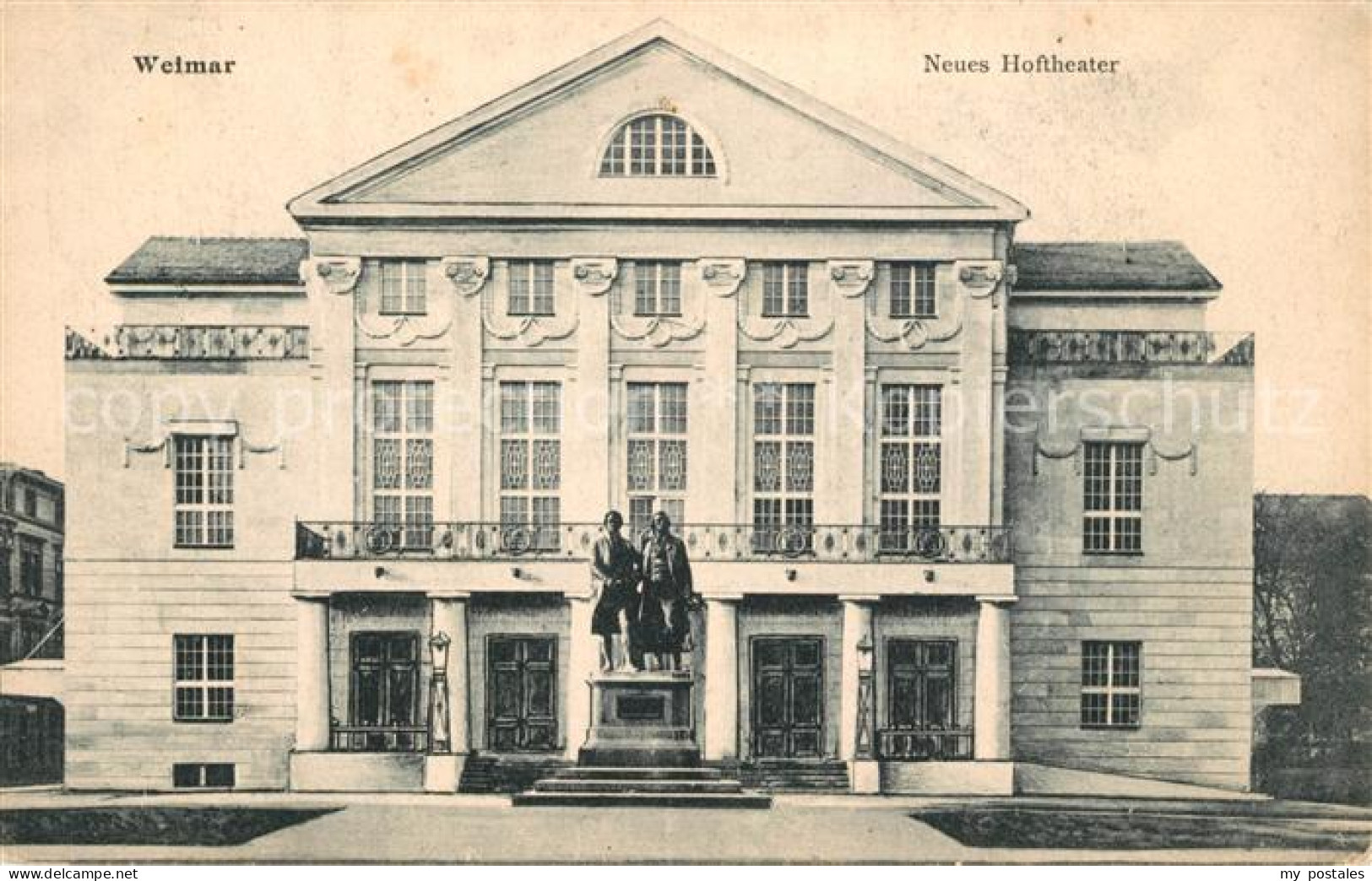 73545452 Weimar Thueringen Neues Hoftheater Weimar Thueringen - Weimar