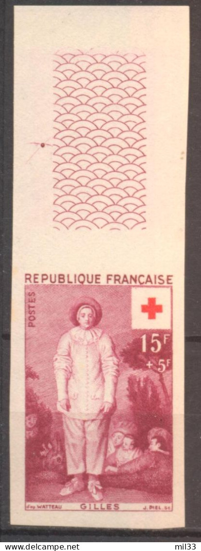 Croix Rouge Gilles YT 1090 De 1956 Sans Trace De Charnière - Ohne Zuordnung