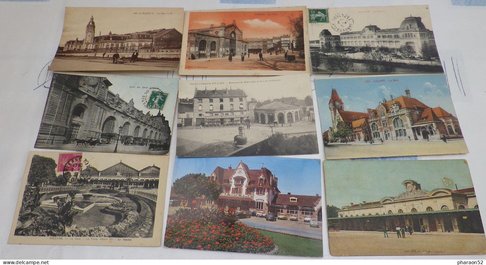 Lot De 35 Cp Gares De France - 5 - 99 Postcards