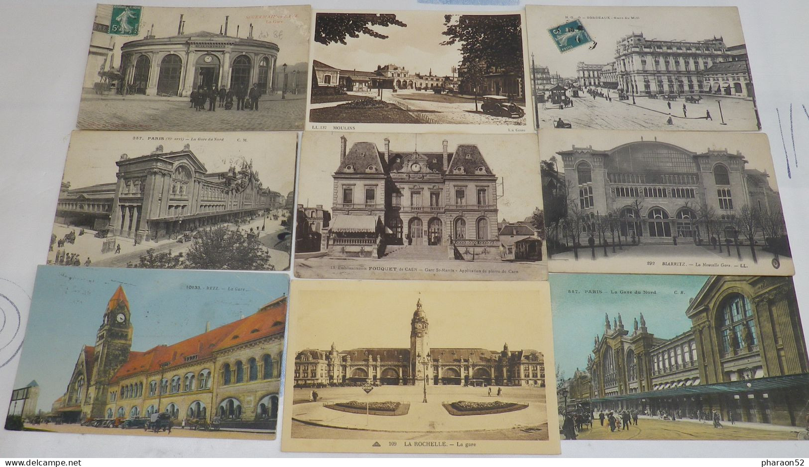 Lot De 35 Cp Gares De France - 5 - 99 Postcards