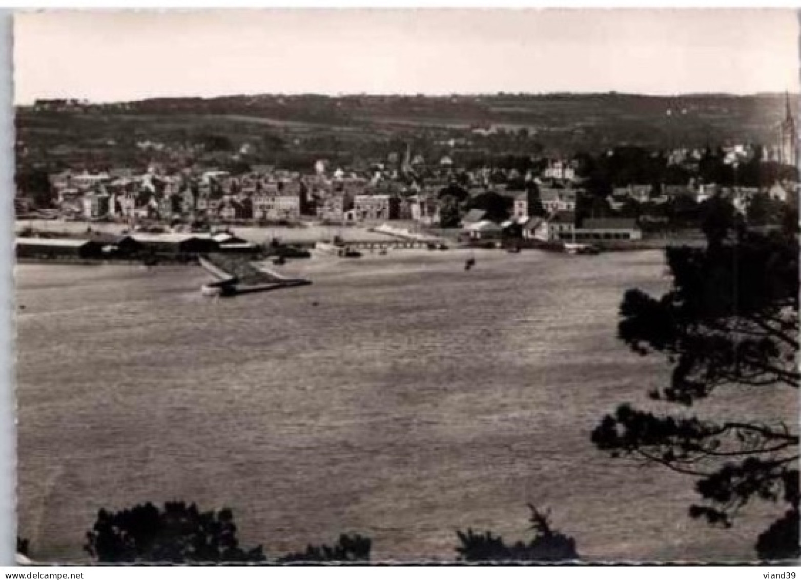 PAIMPOL. -  Vue Générale Prise De La Falaise De Kerroch.     -   Non Circulée.   Photographie Véritable. - Paimpol