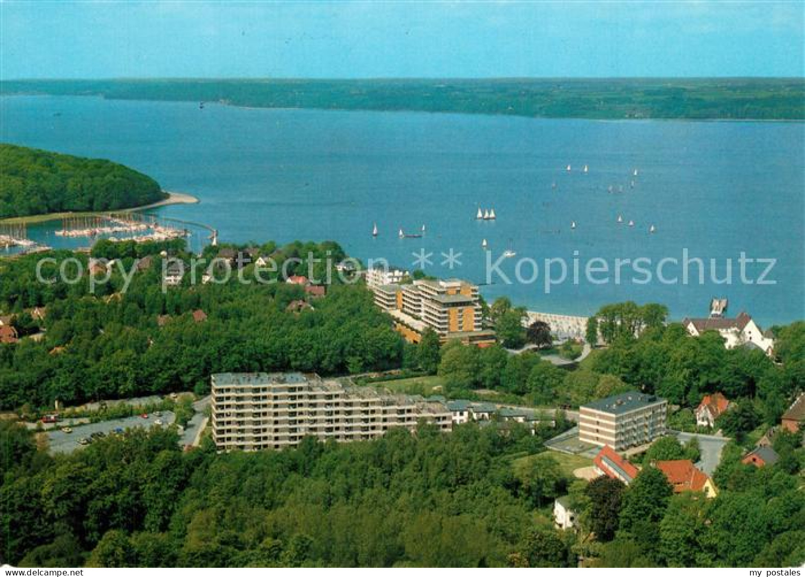 73544540 Gl?cksburg Ostseebad Fliegeraufnahme  - A Identifier