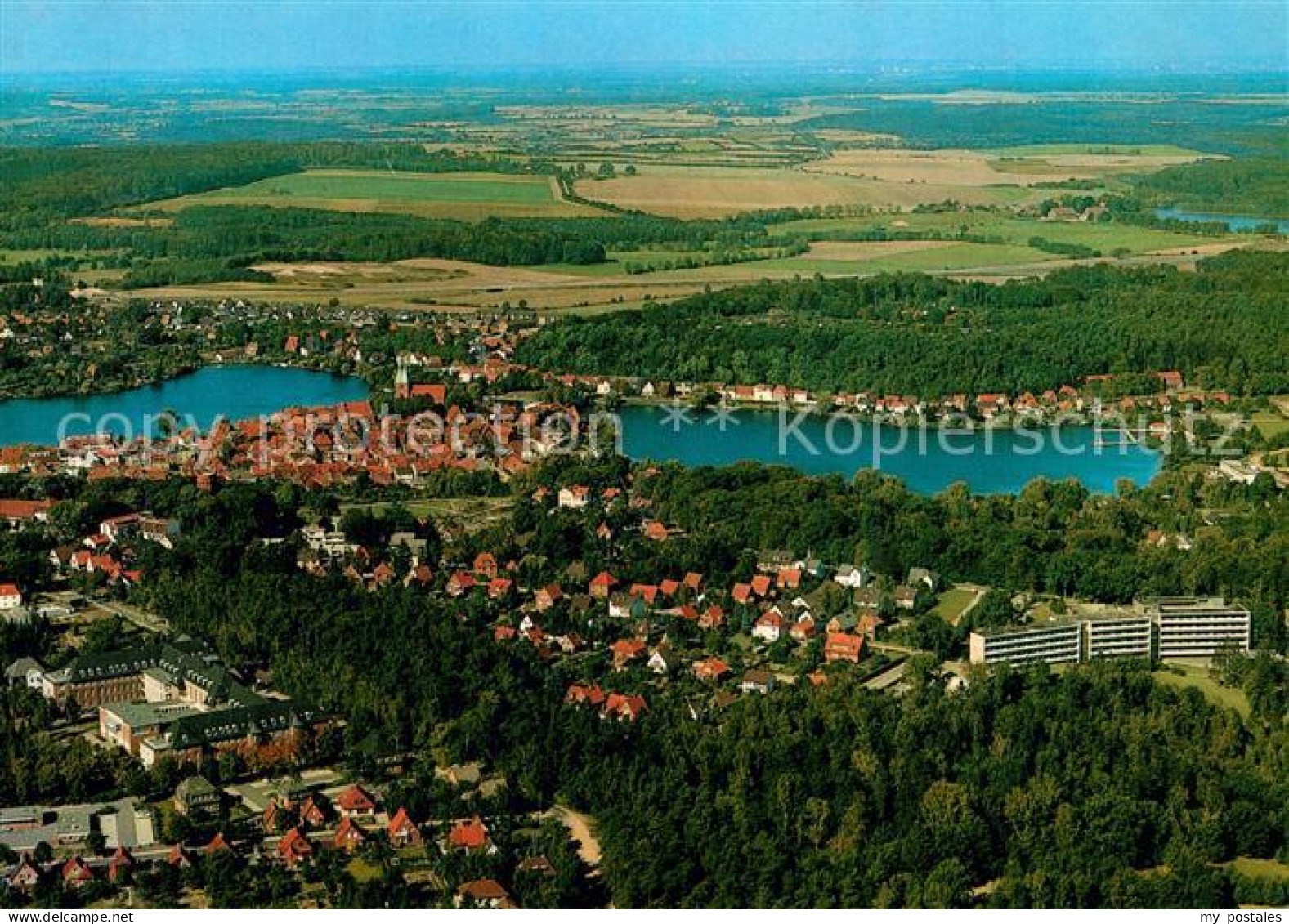 73544520 M?lln Lauenburg Fliegeraufnahme Eulenspiegelstadt  - Zu Identifizieren