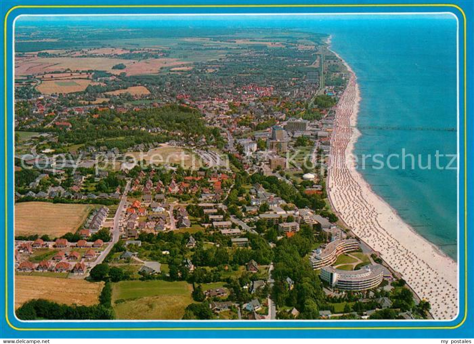 73540353 Gr?mitz Ostseebad Fliegeraufnahme Mit Strand  - Te Identificeren